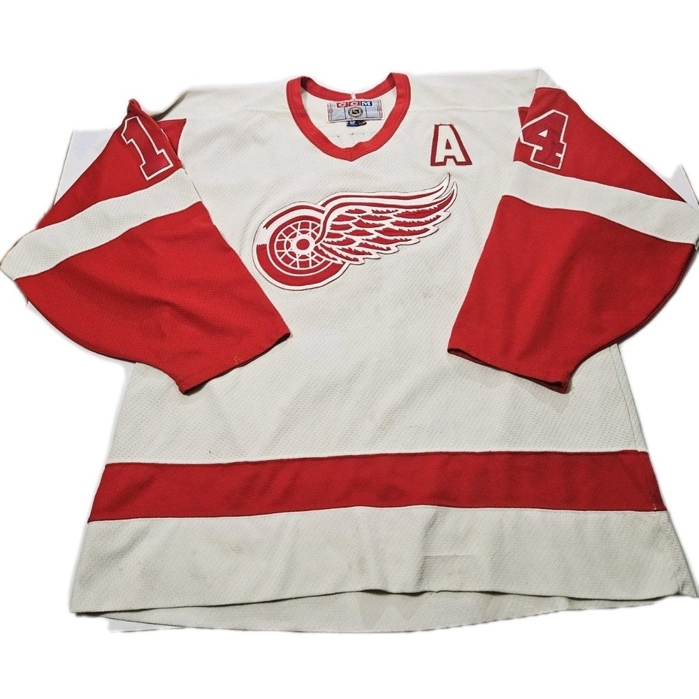 Detroit Red Wings Brendan Shanahan #14 Ice Hockey NHL CCM Jersey Size L-XL